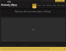 Tablet Screenshot of exclusive-places.com